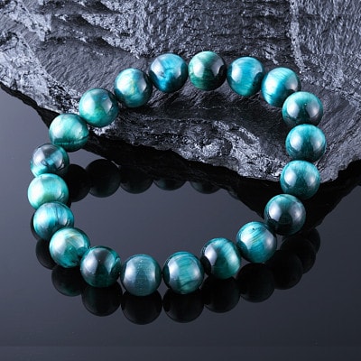 マリンブルータイガーアイブレスレット【配送不可地域：沖縄県】