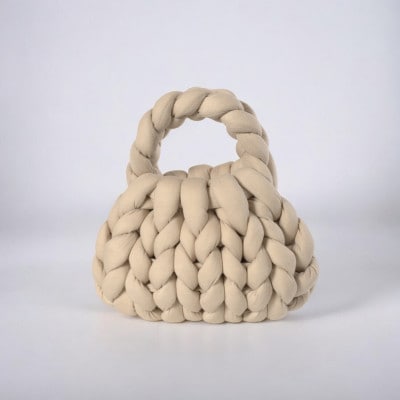 クリームベビーバッグ