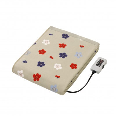 電気綿掛敷兼用毛布 ワイド(電気毛布)(約190×140cm)