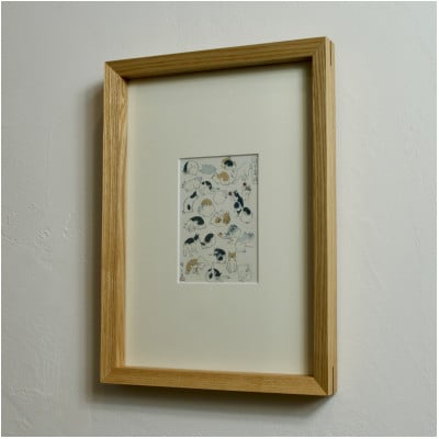 Wood Frame ホワイトアッシュ　A4サイズ 計1セット