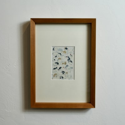 Wood Frame チェリー　A4サイズ 計1セット