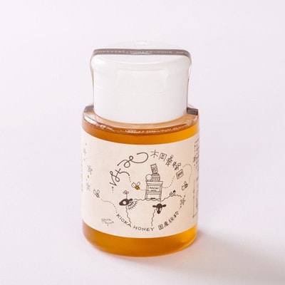 道の駅で大人気のハチミツ(使い勝手の良いプラ容器300g×3本)