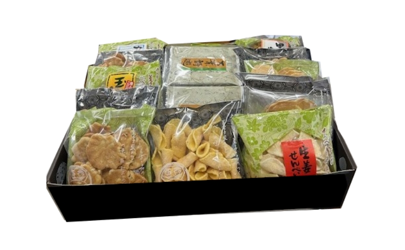 12種類のせんべい詰め合わせギフトセット
