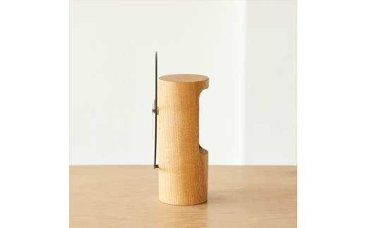 a clock”円柱” 【 時計 家具工房 iei studio 大阪府 門真市 】