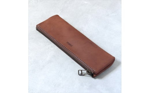 【色/ブラウン】 balle(バレ) ペンケース 本革 レザー【 TowaRe:［トワリ］ 本革 レザー お中元 お歳暮 大阪府 門真市 】