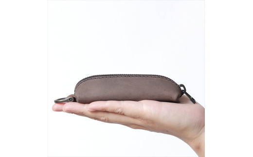 【色/グレー】 fina(フィナ) キーケース 本革 レザー【 TowaRe:［トワリ］ 本革 レザー お中元 お歳暮 大阪府 門真市 】
