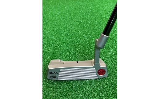 ツアー4勝を誇る-DRAG TOUR ISSUE Limted100 SQUAD-GOLF 34インチ　シリアルナンバー入り 【 ゴルフ パター SQUAD-GOLF カスタマイズ ゴルフクラブ 削り出しパター 地クラブ madeinjapan 軽量パター 父の日 ギフト 門真市】