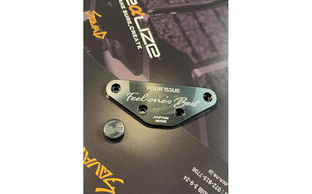 DRAG SS TOUR ISSUE ＜フェース部のスピンとソール部のアルミプレートのカラー：黒＞【 ゴルフ パター DRAG odermade madeinjapan fullmilledputter 削りだしパター 地クラブ 日本製 打感  父の日 ゴルフ リアライズ株式会社 送料無料 】