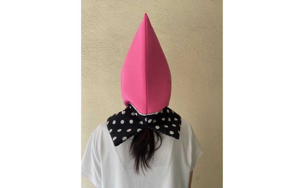 防災頭巾　子ども用 ＜カラー：ピンク色＞【避難グッズ グッズ 防災用品 避難用品 地震 火事 火災 保護 災害 地震対策 防災対策】