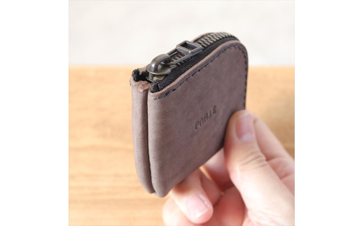 【色/グレー】 balle(バレ) コインケース 本革 レザー【 TowaRe:［トワリ］ 本革 レザー お中元 お歳暮 大阪府 門真市 】