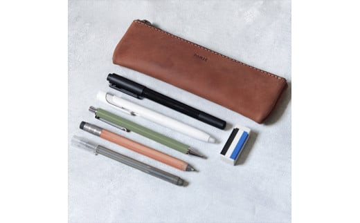 【色/ブラウン】 balle(バレ) ペンケース 本革 レザー【 TowaRe:［トワリ］ 本革 レザー お中元 お歳暮 大阪府 門真市 】