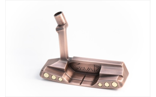 SQUAD-GOLF　-BB-345-　 SUS303　1ピース削り出しパター　34インチ CUPPER SMOKED【 ゴルフ パター SQUAD-GOLF カスタマイズ ゴルフクラブ 削り出しパター 自クラブ madeinjapan 軽量パター 父の日 ギフト 門真市】