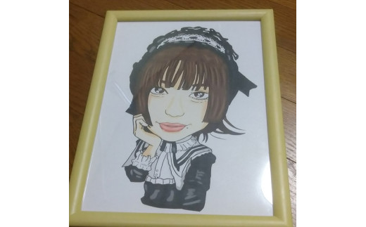 似顔絵（A4サイズ）（１枚に一人）（ペットOK！）【 にがおえ 大阪府 門真市 】