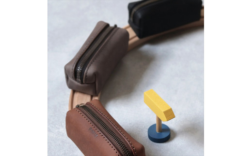 【色/グレー】 tren(トレン) ミニポーチ 本革 レザー【 TowaRe:［トワリ］ 本革 レザー お中元 お歳暮 大阪府 門真市 】