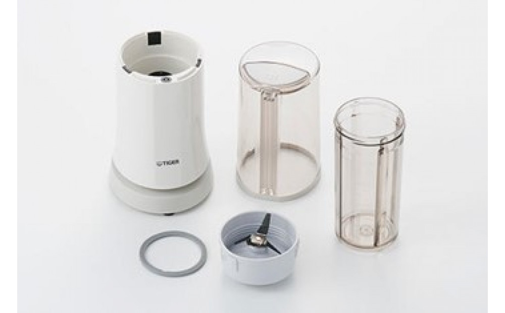 タイガー魔法瓶 ミキサー SKR-W400WS シルキーホワイト【ミキサー 電化製品 家電 安全設計 静音 ハイパワー コンパクト 4枚刃 ジューサー スムージー カップ・フタ食器洗い乾燥機対応 大阪府 門真市 】