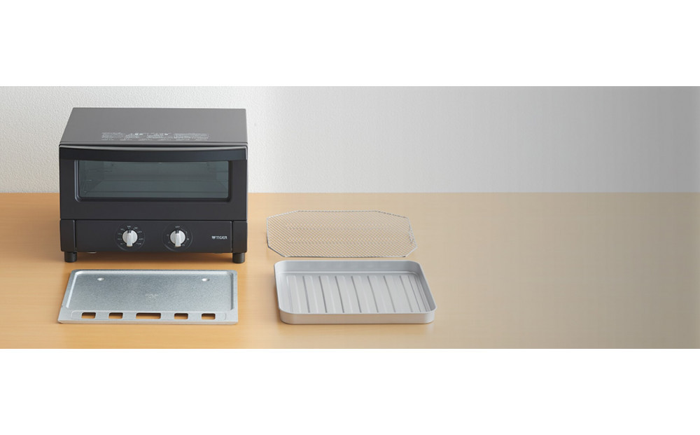 タイガー魔法瓶 オーブントースター KAV-B130KM マットブラック【 トースター 電化製品 家電 パントースター 食パン おいしい おしゃれ うまパントースター 大阪府 門真市 】