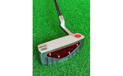 ツアー4勝を誇る-DRAG TOUR ISSUE Limted100 SQUAD-GOLF 33インチ　シリアルナンバー入り 【 ゴルフ パター SQUAD-GOLF カスタマイズ ゴルフクラブ 削り出しパター 地クラブ madeinjapan 軽量パター 父の日 ギフト 門真市】