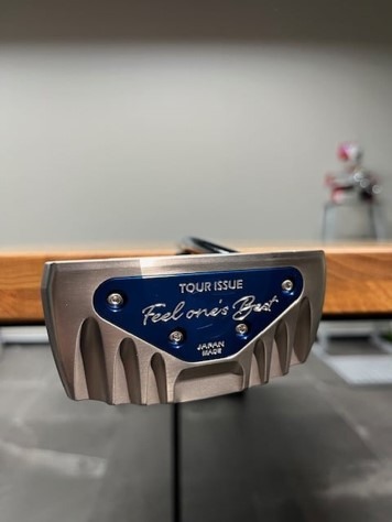 DRAG SB TOUR ISSUE ＜フェース部のスピンとソール部のアルミプレートのカラー：青＞【 ゴルフ パター DRAG odermade madeinjapan fullmilledputter 削りだしパター 地クラブ 日本製 打感  父の日 ゴルフ リアライズ株式会社 送料無料 】