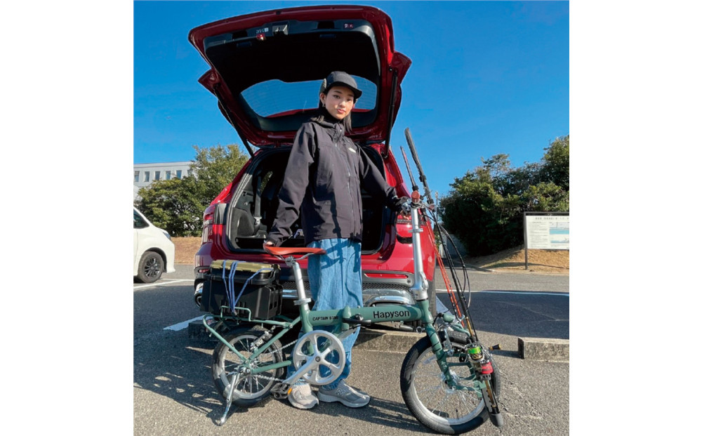 Hapyson×CAPTAIN STAG　「FISHING BIKE」