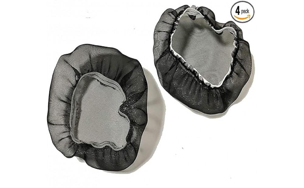 【難燃性】水洗いできる 難燃性ポリエステル製 ファン付きジャケット用防塵カバー メッシュ：１６ カラー：黒【水洗い　ポリエステル ファン付き ジャケット 防塵カバー 大阪府 門真市】