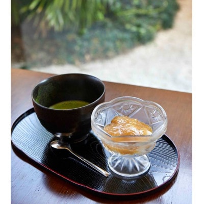 小林美術館「泉州名物セット(入館券+くるみ餅と抹茶のセット)」