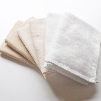 泉州タオル「ガーゼのフェイスタオル」6枚セット 010B018