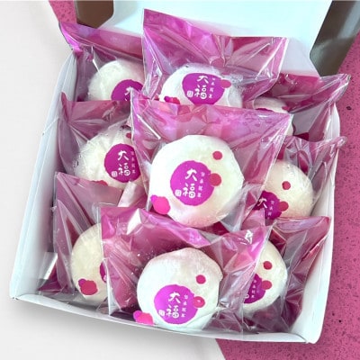 【冷凍9個】フルーツ専門店が作る　フルーツミックス大福(5種類のフルーツ入り)【配送不可地域：離島】