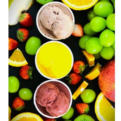 人気のフルーツ大福2種とフルーツジェラートバラエティーセット(9個入り)【配送不可地域：離島】