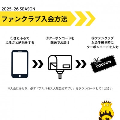 【アルバモス大阪ファンクラブ】GOLDコース