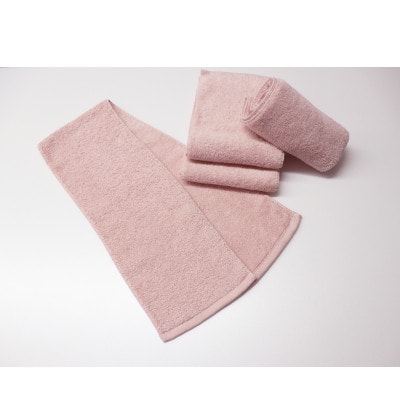 フェイスのハンブンタオル4枚セット(ピンク)