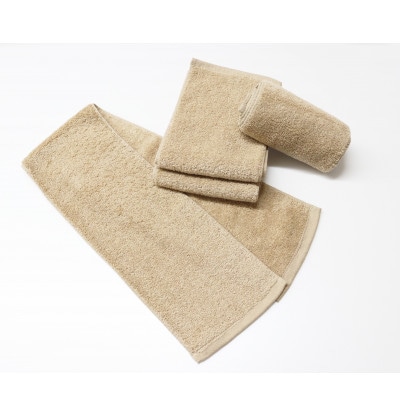 フェイスのハンブンタオル4枚セット(モカ)