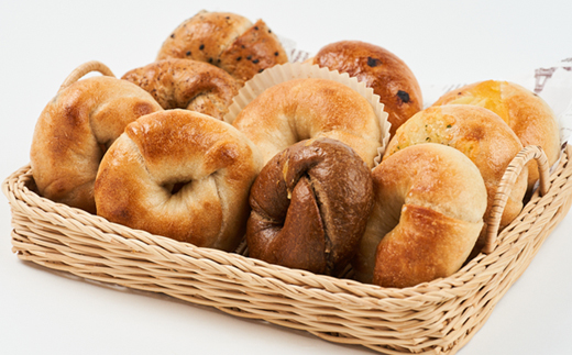 Kanom おまかせベーグル10点セット【配送不可地域：離島】