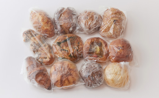 【冷凍】コネコネベーシックパンセット【12種詰め合わせセット】【配送不可地域：離島】