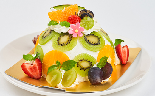 フルーツshopこだわり　フルーツゴロゴロドームケーキ　オーダー品(店頭受け取りのみ)