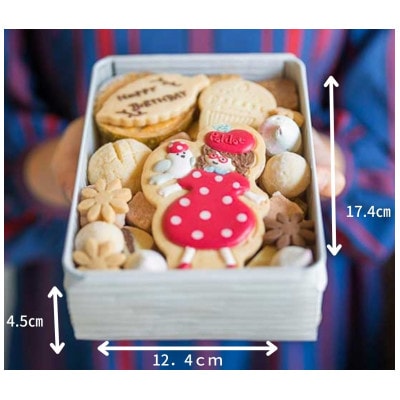 【贈答品】シマエナガのドットちゃん シマエナガファン必見!かわいすぎて食べられないクッキー缶 #02