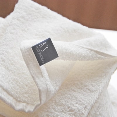 泉州タオル「ホテルタイプ」白フェイスタオル5枚セット 010B021