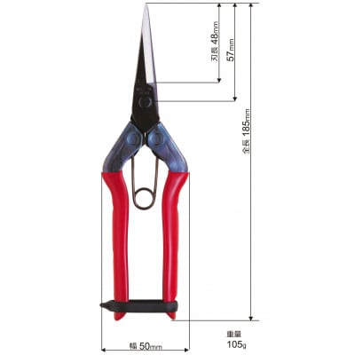 【芽切鋏】◇近正のハサミ T-550