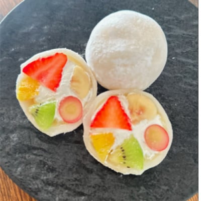 人気のフルーツ大福2種とフルーツジェラートバラエティーセット(6個入り)【配送不可地域：離島】