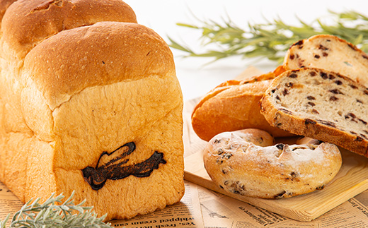 bongout人気パン詰め合わせセット(食パンとおすすめパン3個)【配送不可地域：離島・北海道・沖縄県・東北・関東・九州】