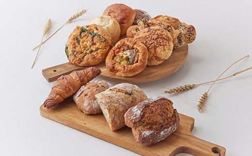 【冷凍】コネコネベーシックパンセット【12種詰め合わせセット】【配送不可地域：離島】