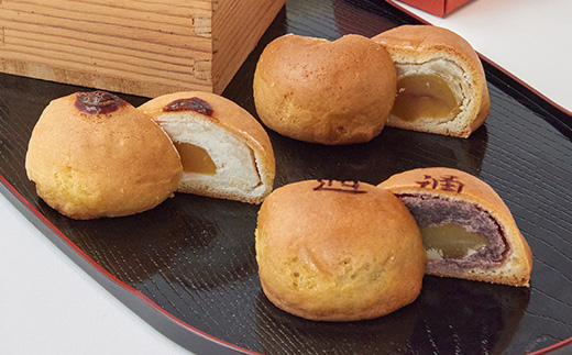 御和菓子司　壽屋の栗銘菓 通―つう― ≪白餡、こし餡、柚子餡≫