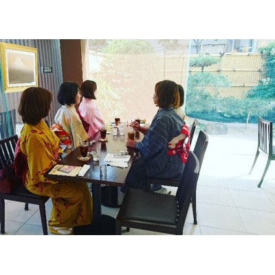 小林美術館「泉州名物セット(入館券+くるみ餅と抹茶のセット)」