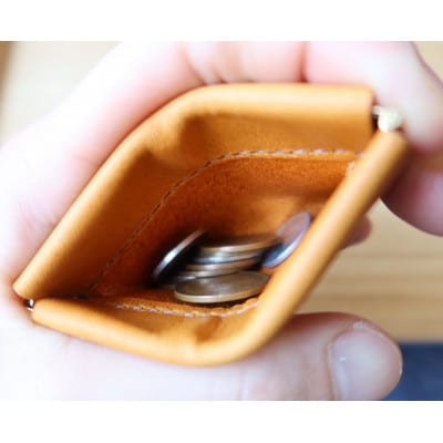 【チョコ】馬革　コインケース