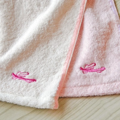 泉州タオルギフト「オリジナル天女刺繍フェイスタオル」2枚