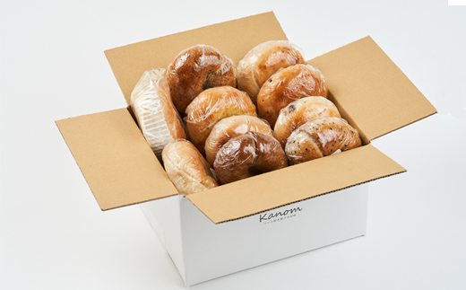 Kanom おまかせベーグル10点セット【配送不可地域：離島】