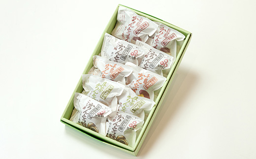 御和菓子司　壽屋のかりんとう饅頭(こし餡・つぶ餡・抹茶・いも餡)4種類セレクト　お茶菓子やおやつに!