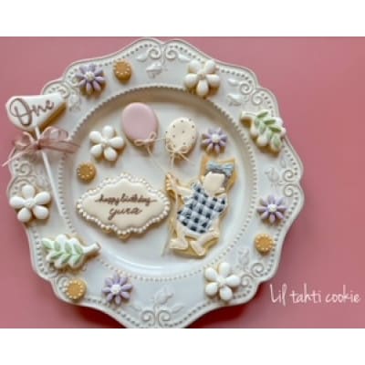 【シルエットセット】オーダーメイドアイシングクッキー　〈リルタハティクッキー〉