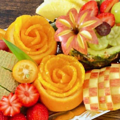 【店舗お引き取りのみ】季節のフルーツオードブル3～4人用引換券　(オーダー品)〈大阪府高石市〉