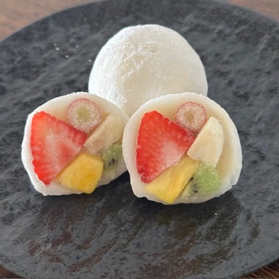 人気のフルーツ大福2種とフルーツジェラートバラエティーセット(6個入り)【配送不可地域：離島】