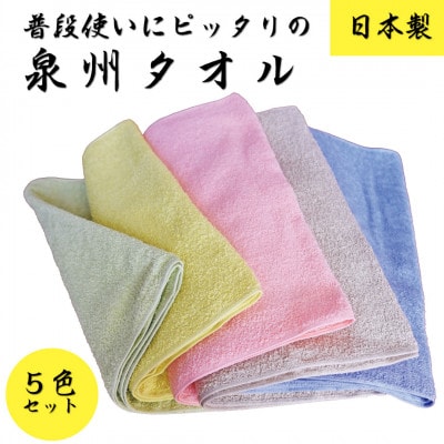 グリーンクラブ色彩物語カラータオル計10枚